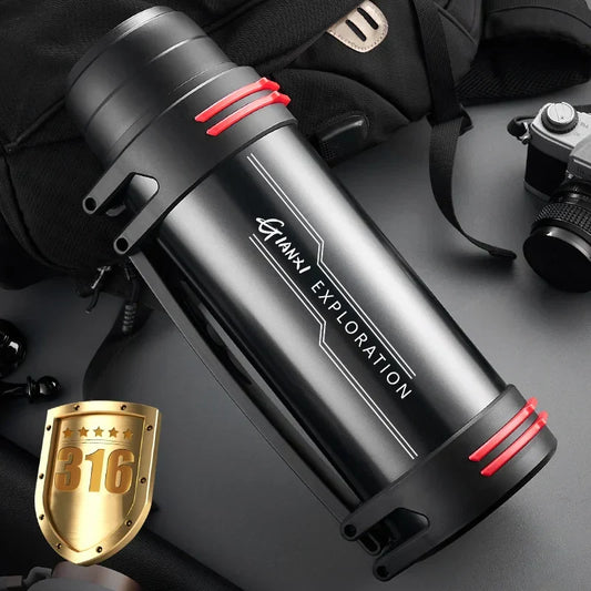 Artfan Stainless Steel Travel Kettle - Hot Water Thermos Bottle