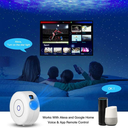 Artfan Aurora Galaxy Star Projector Night Light for Kids Baby Gift