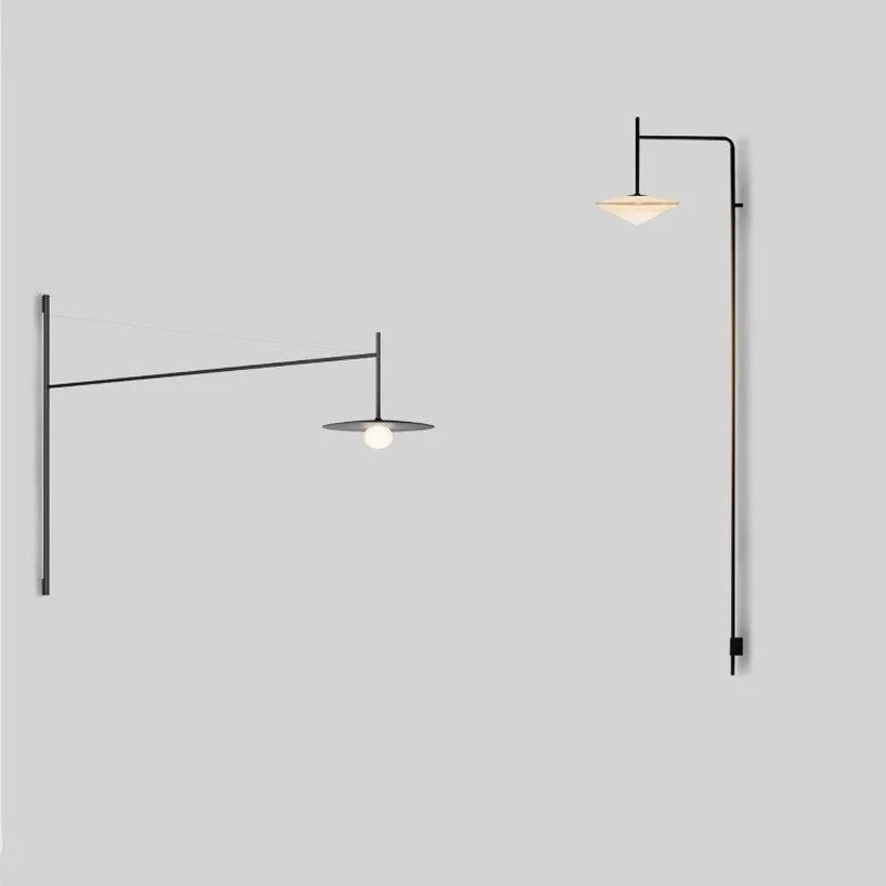 Artfan lighting Black Iron LED Long Wall Lamp for Living Room, Bedroom, Corridor - Nordic Style