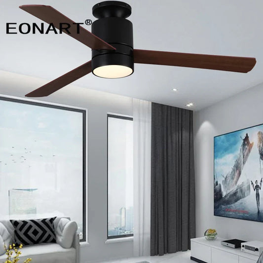 Artfan 40 Inch LED Ceiling Fan with Remote Control - Modern Plywood Blade Design