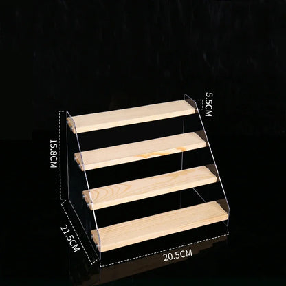 Artfan Acrylic Makeup Organizer Display Stand - 5 Layer Clear Cosmetic Holder