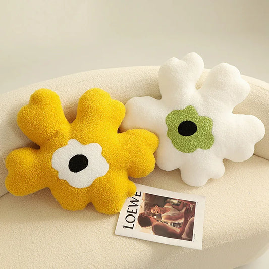 Artfan 3D Flower Shaped Decorative Throw Pillow for Home Sofa Chair