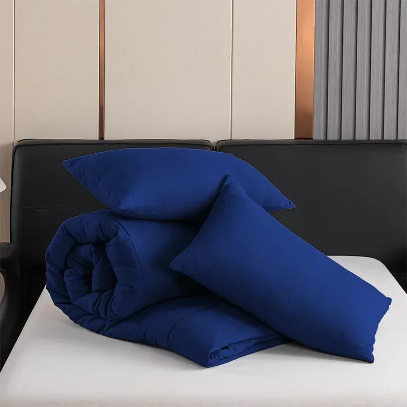Artfan All-Season Quilted Duvet Set - Queen & King Size Comforter with Pillowcases