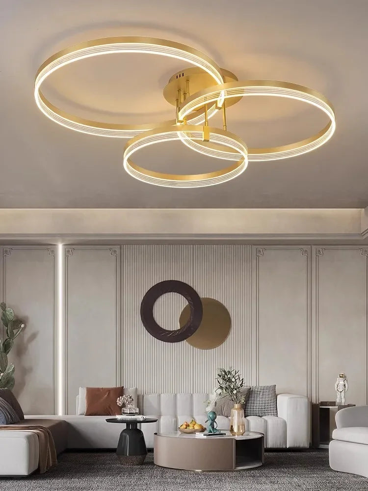 Artfan Acrylic Ceiling Chandelier Lights for Modern Living Room Kitchen Decoration