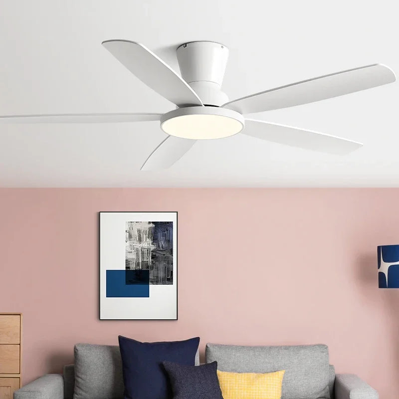 Artfan 72" DC Ceiling Fan Light Remote Control Strong Winds Living Room Mute Chandelier