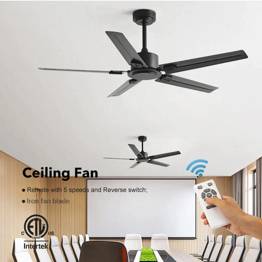 Artfan 52/56 Inch 35W DC Motor Modern Ceiling Fan with Remote Control