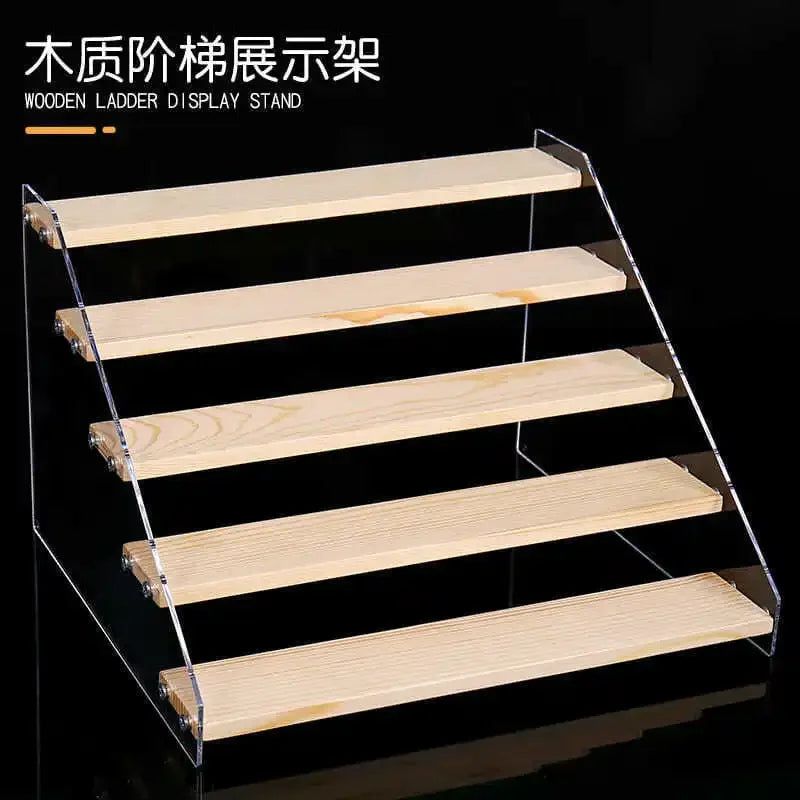 Artfan Acrylic Makeup Organizer Display Stand - 5 Layer Clear Cosmetic Holder