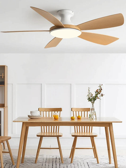 Artfan 56" Modern Ceiling Fan with Remote Control for Bedroom and Restaurant