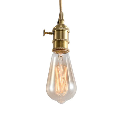 Artfan Amber Warm LED Spiral Filament Bulb E27 Vintage Edison 4W 2300K ST64 Bulb