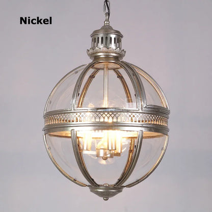 Artfan lighting Black Bronze Globe Pendant Light for Elegant Villa and Dining Room Lighting
