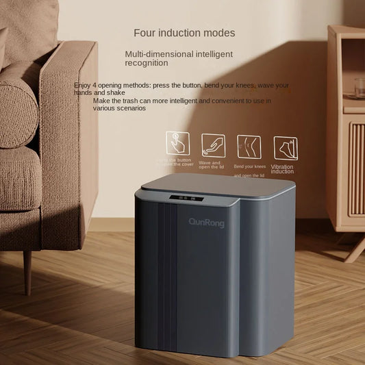 Artfan 20L Smart Sensor Trash Can: Luxury Garbage Bucket for Kitchen, Bathroom, and Toilet