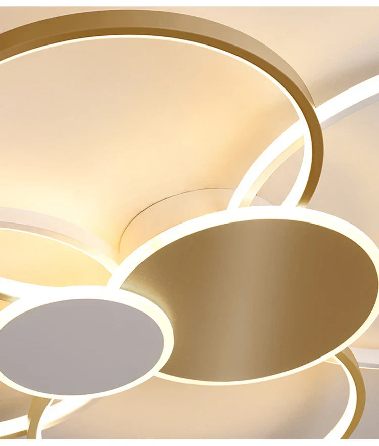 Artfan Acrylic Chandelier Light Modern Minimalist Ceiling Lamp for Living Dining Bedroom