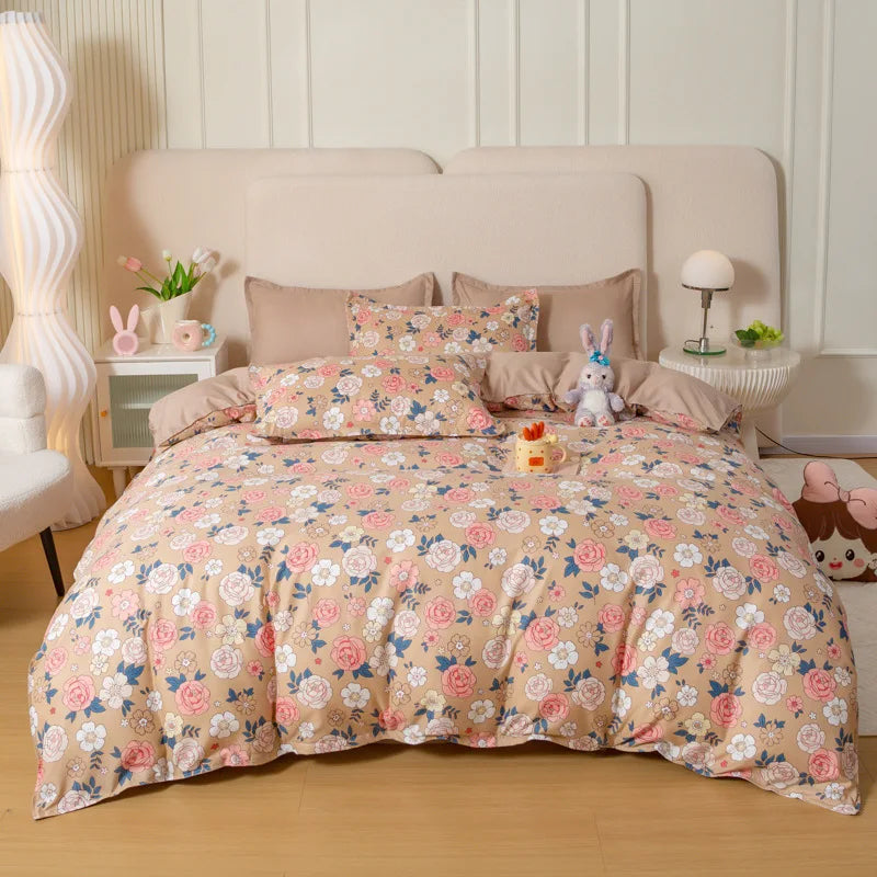 Artfan Animal Pattern Bedding Set - King/Queen Size Quilt Set for Comfortable Home.