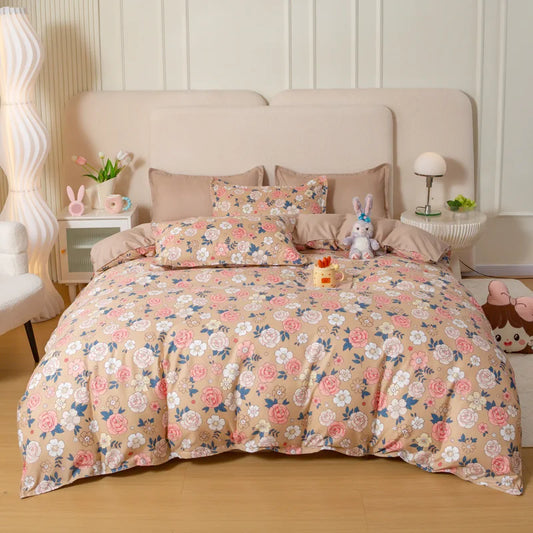 Artfan Animal Pattern Bedding Set - King/Queen Size Quilt Set for Comfortable Home.