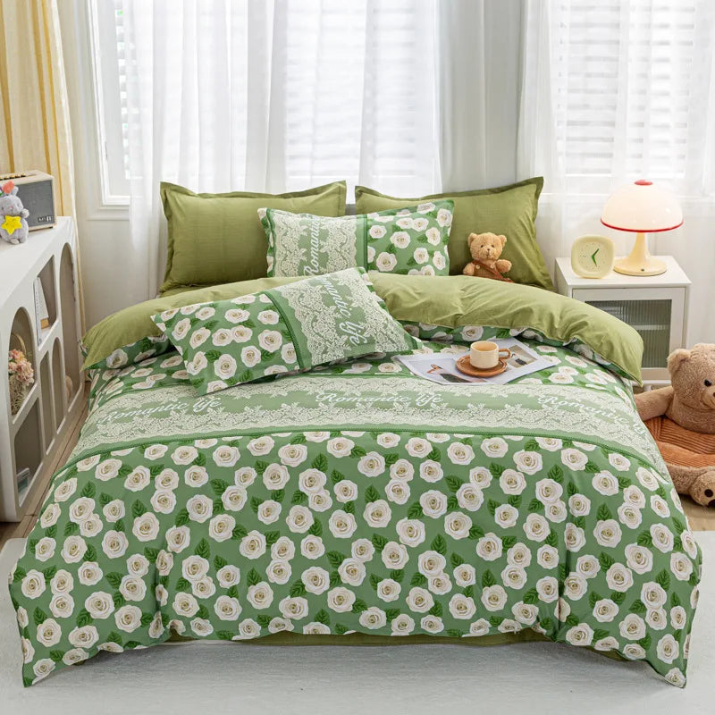 Artfan Animal Pattern Bedding Set - King/Queen Size Quilt Set for Comfortable Home.