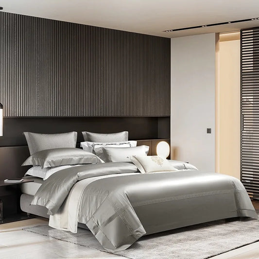 Artfan 1000TC Egyptian Cotton Luxury Hotel Bedding Set: Duvet Cover, Sheet Set, Pillowcases