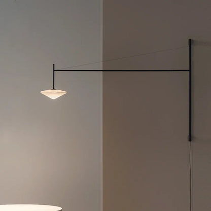 Artfan lighting Black Iron LED Long Wall Lamp for Living Room, Bedroom, Corridor - Nordic Style