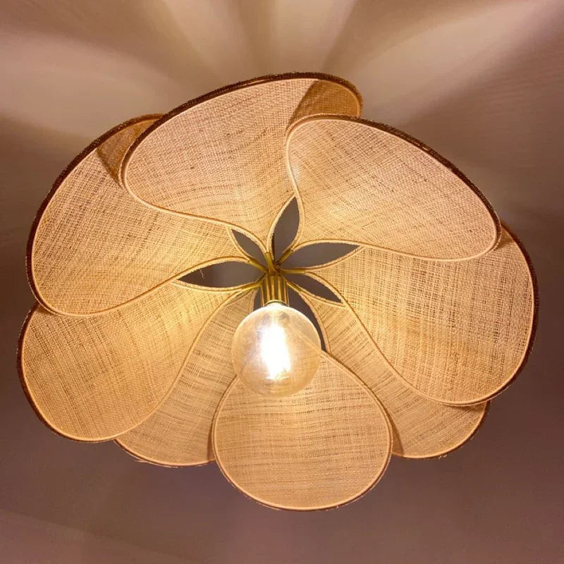 Artfan Colorful Petal Fabric Art Chandelier Pendant Lights