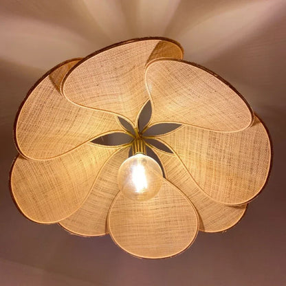 Artfan Colorful Petal Fabric Art Chandelier Pendant Lights