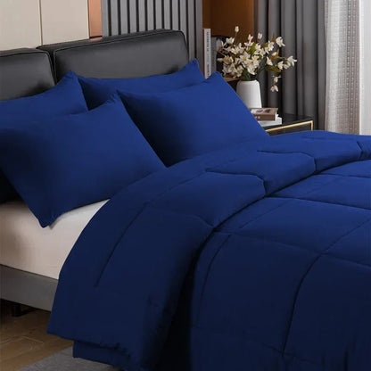 Artfan All-Season Quilted Duvet Set - Queen & King Size Comforter with Pillowcases