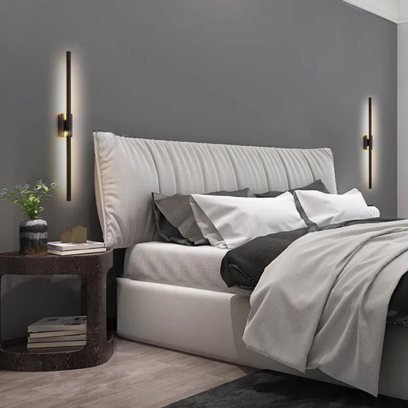 Artfan lighting Black Nordic LED Wall Sconce for Living Room, Bedroom, Stairs, Hallway