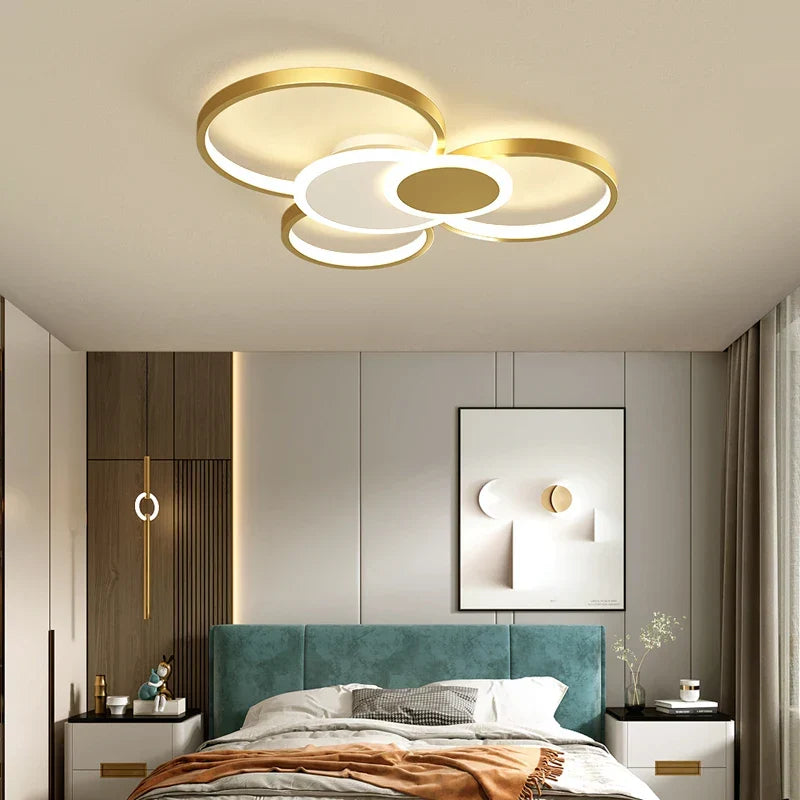 Artfan Acrylic Chandelier Light Modern Minimalist Ceiling Lamp for Living Dining Bedroom