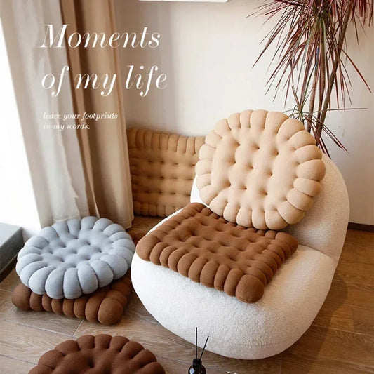 Artfan lighting Biscuit Sofa Cushion: Soft Chair Seat Cushion for Home Decor and Living Room
