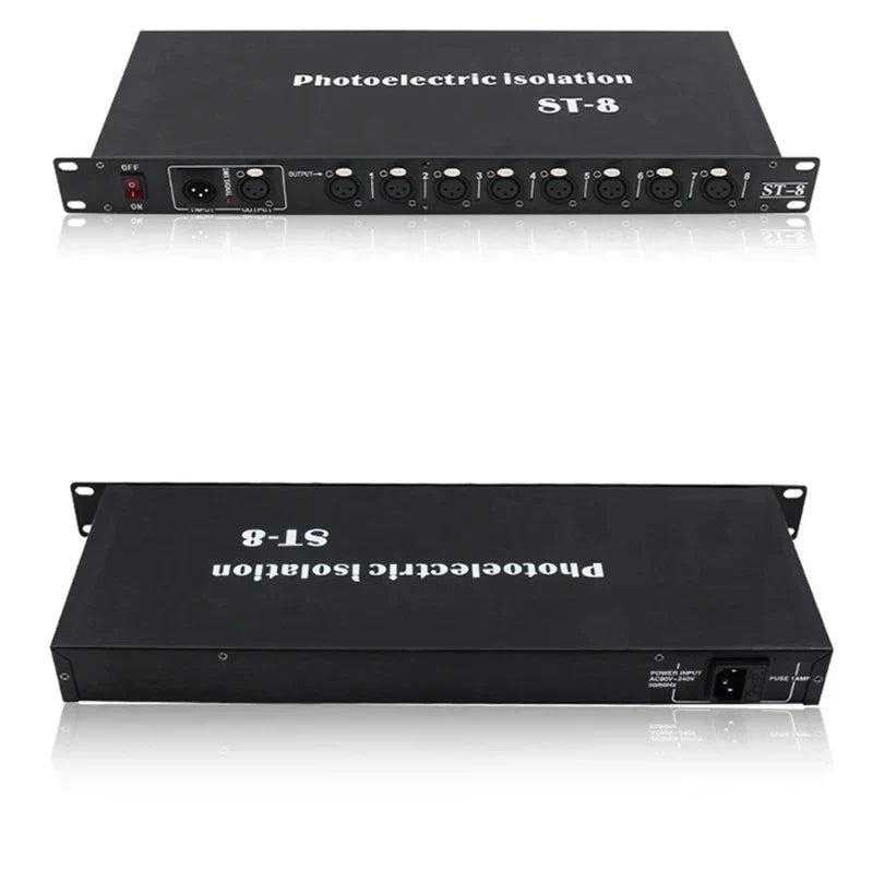 Artfan 8-Way DMX512 Signal Amplifier for Stage Lighting