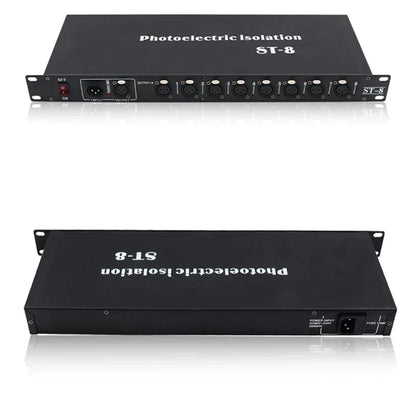 Artfan 8-Way DMX512 Signal Amplifier for Stage Lighting