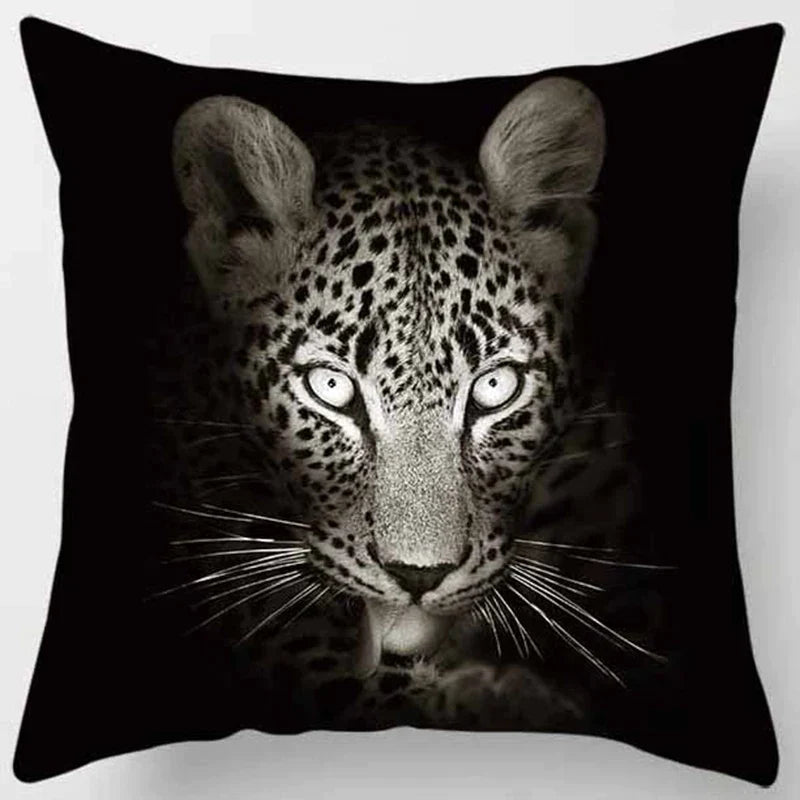 Artfan Animals World Tiger Lion Pillow Case for Cute Home Decor in Sofa Living Room