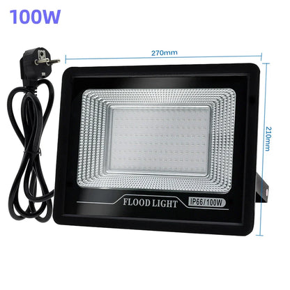 Artfan 100W LED UV Black Light Flood Lamp for Party, Halloween, Xmas - 392nm