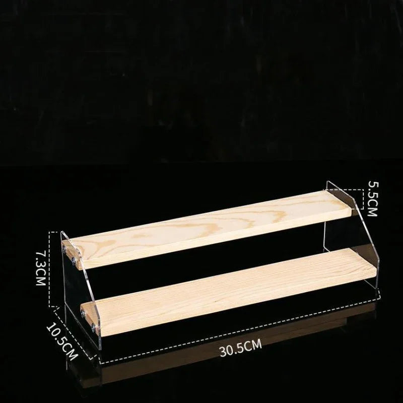 Artfan Acrylic Makeup Organizer Display Stand - 5 Layer Clear Cosmetic Holder