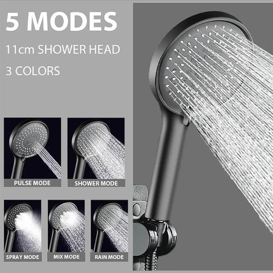 Artfan 5-Mode Adjustable High Pressure Shower Head for Luxurious Bathroom Experience.