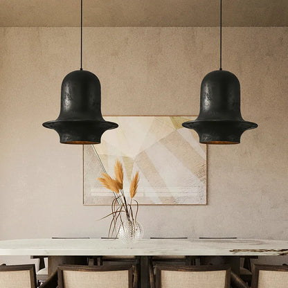 Artfan lighting Black Industrial Chandelier for Cafe Bedroom Bar Decor Hanging Lamps