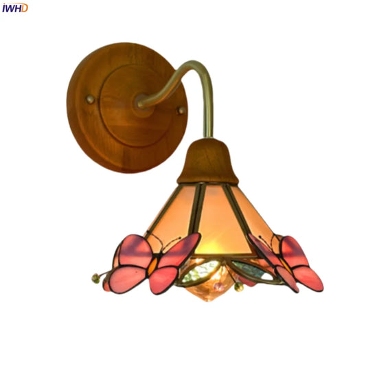 Artfan Glass LED Wall Sconce Lamp Colorful Living Room Bedroom Mirror Stair Light