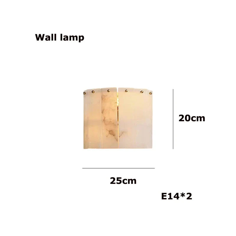 Artfan 2025 Chandelier LED Dimmable Marble Collection for Dining Room & Foyer