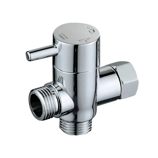 Artfan 3-Way Shower Head Diverter Valve | Three Function Switch Adapter - Bathroom Accessories
