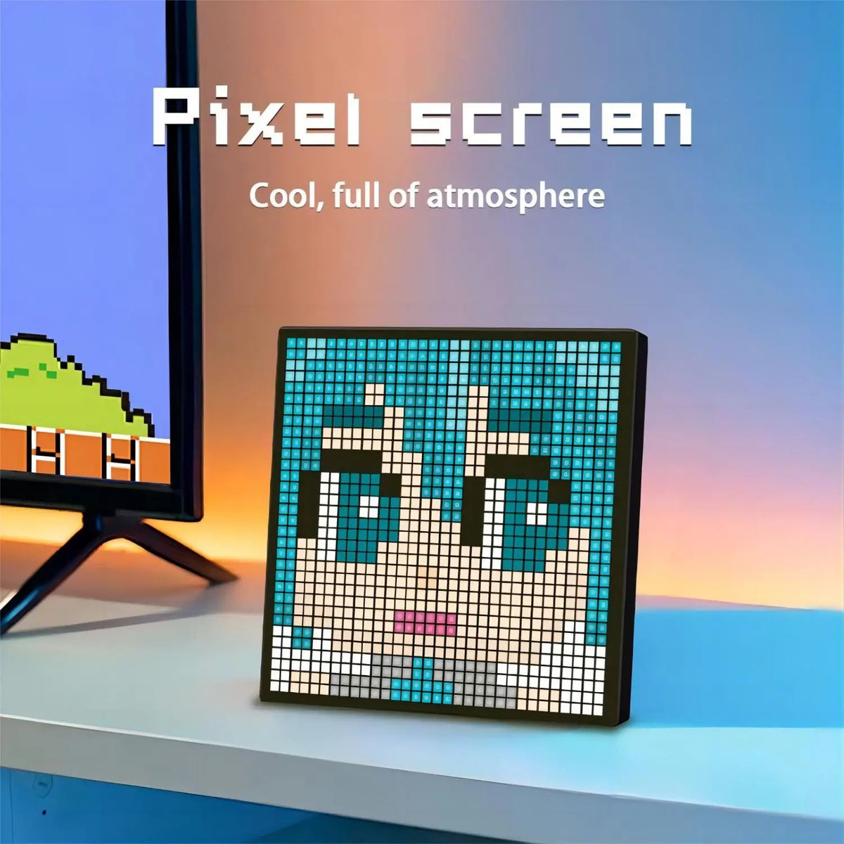 Artfan 32X32 LED Pixel Display Screen for Gaming Decoration and Business Advertisement