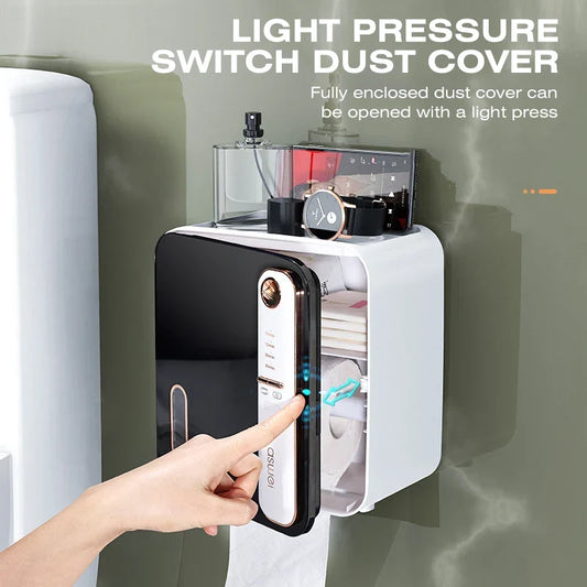 Artfan Aromatherapy Toilet Tissue Box Holder & Storage Rack