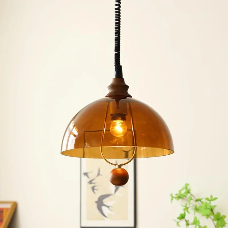 Artfan Amber Shades Retro Dining Room Pendant Chandelieriola